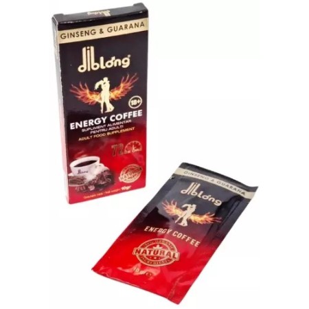 Cafea afrodisiac premium concentrat, DIBLONG GINSENG COFFEE, pentru barbati, pentru potenta, erectie, anti ejaculare precoce si cresterea libidoului, 100% natural, 10 gr